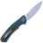 Нож Petrified Fish Warrior mini сталь K110 рукоять Blue Micarta
