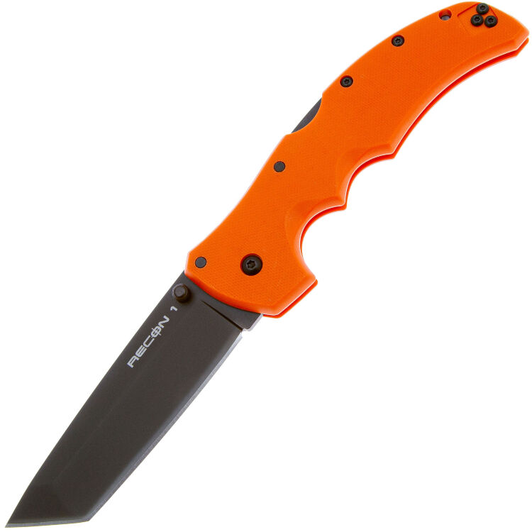 Нож Cold Steel Recon 1 Tanto cталь S35VN рукоять Orange  G10 (27BTORBK)