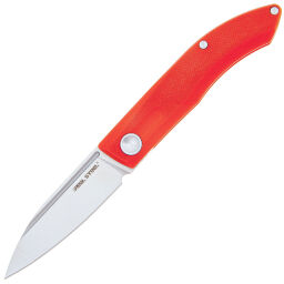 Нож Real Steel Stella satin сталь VG-10 рукоять Red G10 (7058)