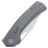 Нож WE Knife Nefaris satin сталь CPM-20CV рукоять Gray Titanium (WE22040D-1)