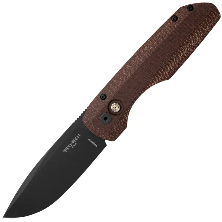 Нож Pro-Tech Vero Synapse DLC Blade Show 2025 сталь Magnacut рукоять Burlap Canvas Micarta/Aluminium