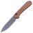 Нож CIVIVI Elementum Button Lock сталь 14C28 рукоять Brown Micarta (C2103D)