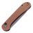 Нож CIVIVI Elementum Button Lock сталь 14C28 рукоять Brown Micarta (C2103D)