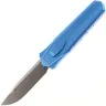 Нож Remette Swordfish Clip Point сталь 14C28N рукоять Blue Aluminium/Colored CF (ZL103C3)