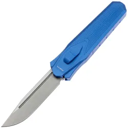 Нож Remette Swordfish Clip Point сталь 14C28N рукоять Blue Aluminium/Colored CF (ZL103C3)