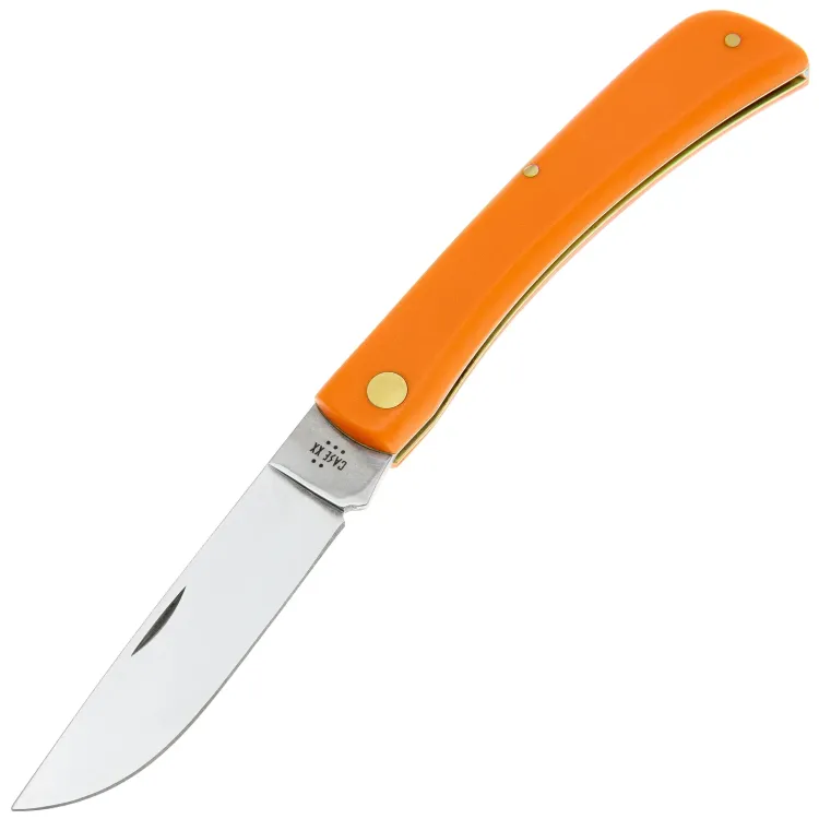 Нож Case Sod Buster сталь Carbon Steel рукоять Orange Synthetic