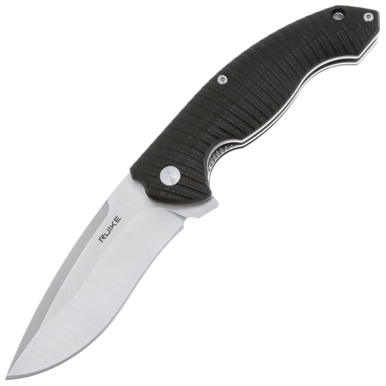 Нож Ruike P852-B сталь 14C28N рукоять Black G10