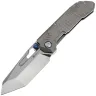 Нож Remette Cool Leopard сталь M390 рукоять Gray Titanium (RTKS-T)