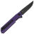 Нож Bestechman Mini Dundee Black DLC сталь D2 рукоять Purple G10 (BMK03J)