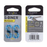 Карабин Nite Ize S-Biner MicroLock 2шт пластик (LSBPM-03T-2R3)