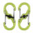 Карабин Nite Ize S-Biner MicroLock 2шт пластик (LSBPM-03T-2R3)