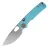 Нож Vosteed Porcupine satin сталь 14C28N рукоять Sky Blue Micarta