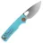 Нож Vosteed Porcupine satin сталь 14C28N рукоять Sky Blue Micarta