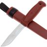 Нож Mora Kansbol сталь 12C27 рукоять Dala Red TPE (14143)