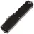 Нож Microtech UTX-85 Gen IV T/E stonewash сталь M390MK рукоять Black Aluminum (12334-10)