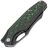 Нож Kansept Tuckamore blackwash сталь 20CV рукоять blackwash Titanium/Green Carbon Fiber