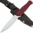 Нож 7 Ножей Колибри 2XL Гибрид конвекс сталь N690 рукоять Burgundy Micarta