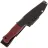Нож 7 Ножей Колибри 2XL Гибрид конвекс сталь N690 рукоять Burgundy Micarta