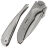 Нож Rike Knife Tissot 1 сталь M390 рукоять Grey Titanium