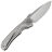 Нож Rike Knife Tissot 1 сталь M390 рукоять Grey Titanium
