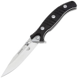 Нож НОКС Геккон сталь D2 рукоять Black G10 (340-100406)