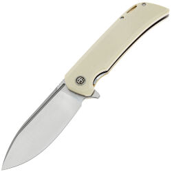Нож Petrified Fish Tunny satin сталь 14C28N рукоять White G10