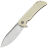 Нож Petrified Fish Tunny satin сталь 14C28N рукоять White G10