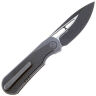 Нож We Knife Baloo Blackwash сталь CPM-20CV рукоять Gray Ti/Twill CF (WE21033-2)