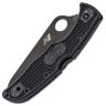 Нож Spyderco Pacific Salt 2 Serrated Black сталь H1 рукоять Black FRN (91SBBK2)