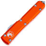 Нож Microtech Ultratech S/E Stonewash сталь M390 рукоять Orange Aluminum (121-10OR)