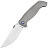 Нож Artisan Cutlery Kami сталь S35VN рукоять Gray Titanium