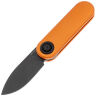 Нож Vosteed Corgi-V blackwash сталь 14C28N рукоять Orange Aluminum