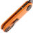 Нож Vosteed Corgi-V blackwash сталь 14C28N рукоять Orange Aluminum