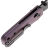 Нож CIVIVI Baby Banter 2 blackwash сталь Nitro-V рукоять Purple Aluminum (C23074-2)