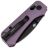 Нож CIVIVI Baby Banter 2 blackwash сталь Nitro-V рукоять Purple Aluminum (C23074-2)