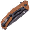 Нож Kershaw Knockout Blackwash сталь M390 рукоять Earth Brown Aluminium (1870EBBW)