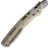 Нож Microtech Amphibian Ram-Lok black сталь M390MK рукоять Tan Fluted G10 (137RL-1FLGTTA)