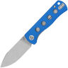 Нож QSP Canary Folder stonewash сталь 14C28N рукоять Blue G10 (QS150-I1)