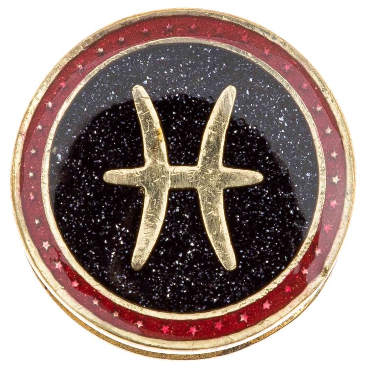 Бусина темлячная byMordor Знак зодиака Рыбы