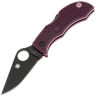 Нож Spyderco Manbug Black сталь Micro-Melt PD#1 рукоять Burgundy FRN (MBBGBKP)