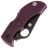 Нож Spyderco Manbug Black сталь Micro-Melt PD#1 рукоять Burgundy FRN (MBBGBKP)
