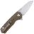 Нож Kizer Lieb M stonewash сталь 154CM рукоять Green Micarta