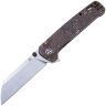 Нож QSP Penguin Plus satin сталь CPM-20CV рукоять Copper Foil CF/Ti (QS130XL-E1)