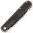 Нож Real Steel Barlow RB-1 Clip point сталь 12C27 рукоять Black Plastic (8042B)