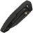 Нож WE Knife Micro Trogon blackwash сталь M390 рукоять Black Titanium (WE24043-1)