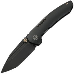 Нож WE Knife Micro Trogon blackwash сталь M390 рукоять Black Titanium (WE24043-1)
