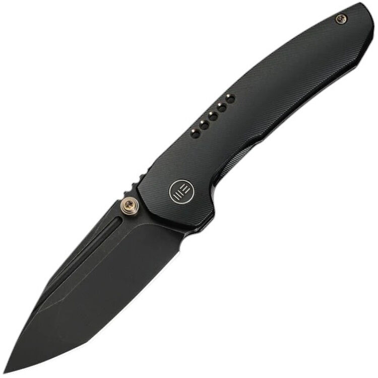 Нож WE Knife Micro Trogon blackwash сталь M390 рукоять Black Titanium (WE24043-1)