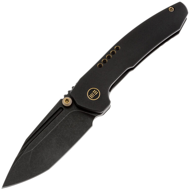 Нож WE Knife Micro Trogon blackwash сталь M390 рукоять Black Titanium (WE24043-1)