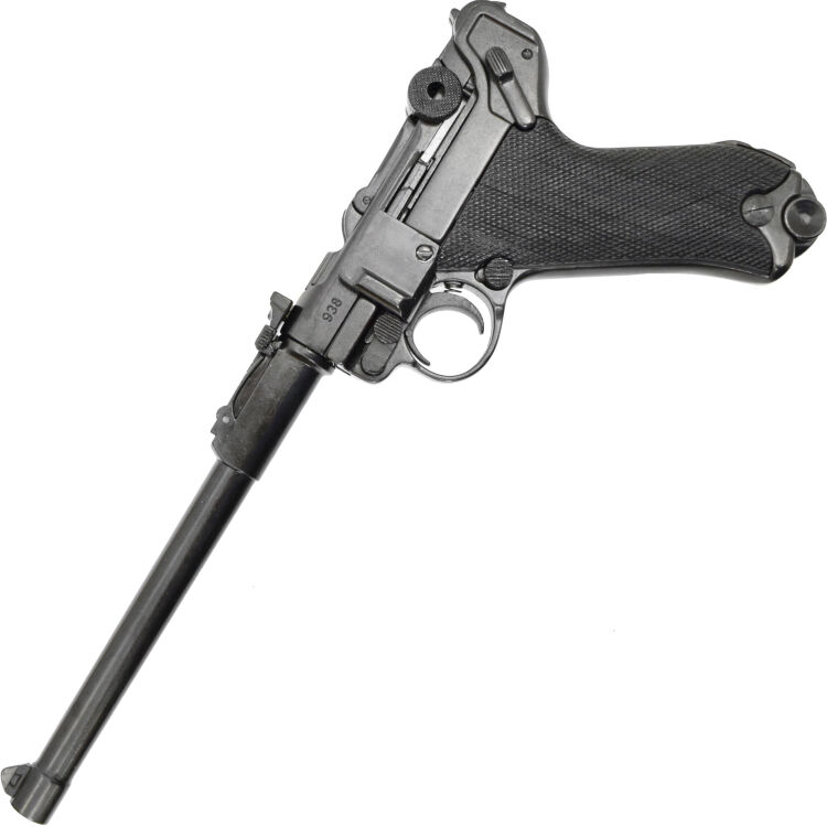 Макет пистолет Люгер P08 DE-1145 1917г пластм. накладки (Denix)