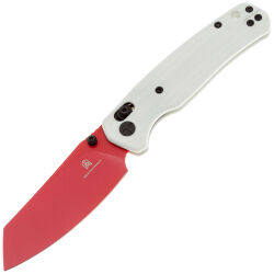 Нож Bestechman Cicada's Wing red сталь 10Cr15MoV рукоять White G10 (BMK06G)